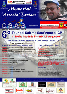 SANT’ANGELO DI BROLO – 6° Tour del Salame Sant’Angelo I.G.P. – Memorial “Antonio Taviano”