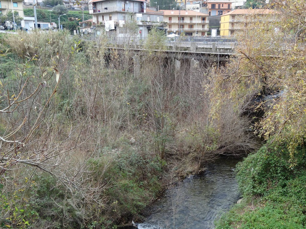 INCURIE – Un pericoloso degrado. lungo il torrente di Sinagra