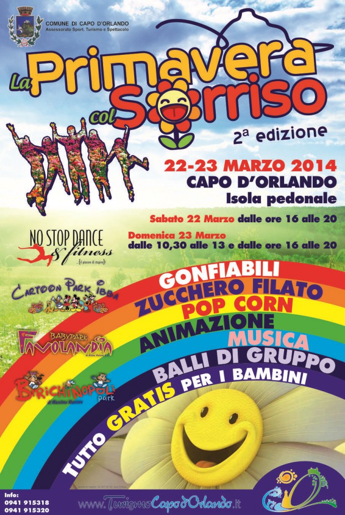 CAPO D’ORLANDO – II° edizione della ” Primavera col Sorriso”