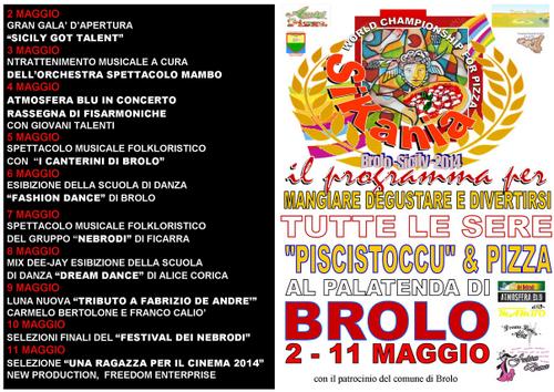 Brolo – Da domani il Sikania World Championship For Pizza and Food Sicily 2014