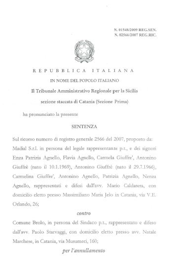 Accuse & Comizi – “La Filanda” ha pagato tutti e tutto