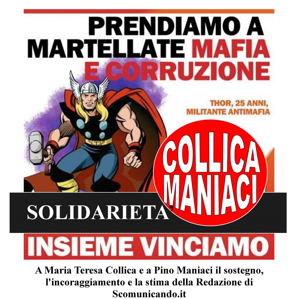 SOLIDARIETA’ – A Pino Maniaci e Maria Teresa Collica