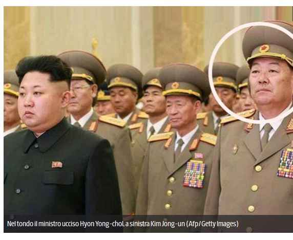ESECUZIONE PUBBLICA – Questo in Nordcorea, da noi sarebbe stata una strage