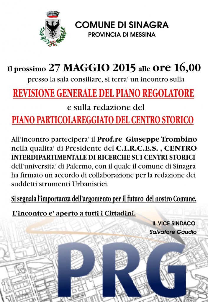 Sinagra & PRG – Parliamone