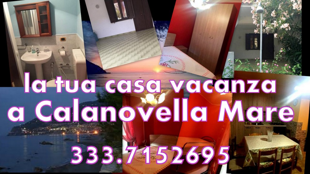 VOGLIA DI VACANZE – La “tua” casa a Calanovella Mare, di fronte le Isole Eolie