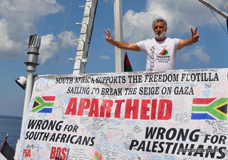 Freedom Flotilla 3 – Dal porto di Messina la “Marianne” fa rotta verso Gaza