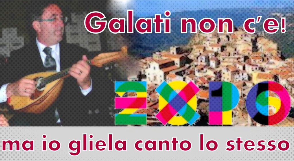 Calogero Emanuele – Ma all’Expo Galati non c’è