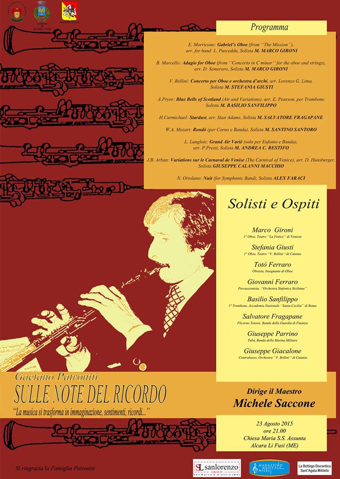 ALCARA LI FUSI – “SULLE NOTE DEL RICORDO”