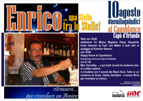 10 Agosto a Capo d’Orlando – “Una Stella tra le Stelle”… ricordando Enrico Caruso