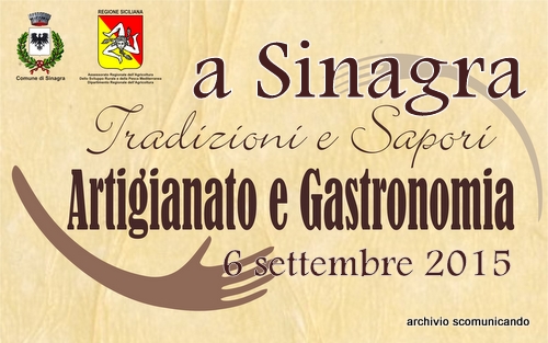 Sinagra – Il 6 settembre “Artigianato e Gastronomia”