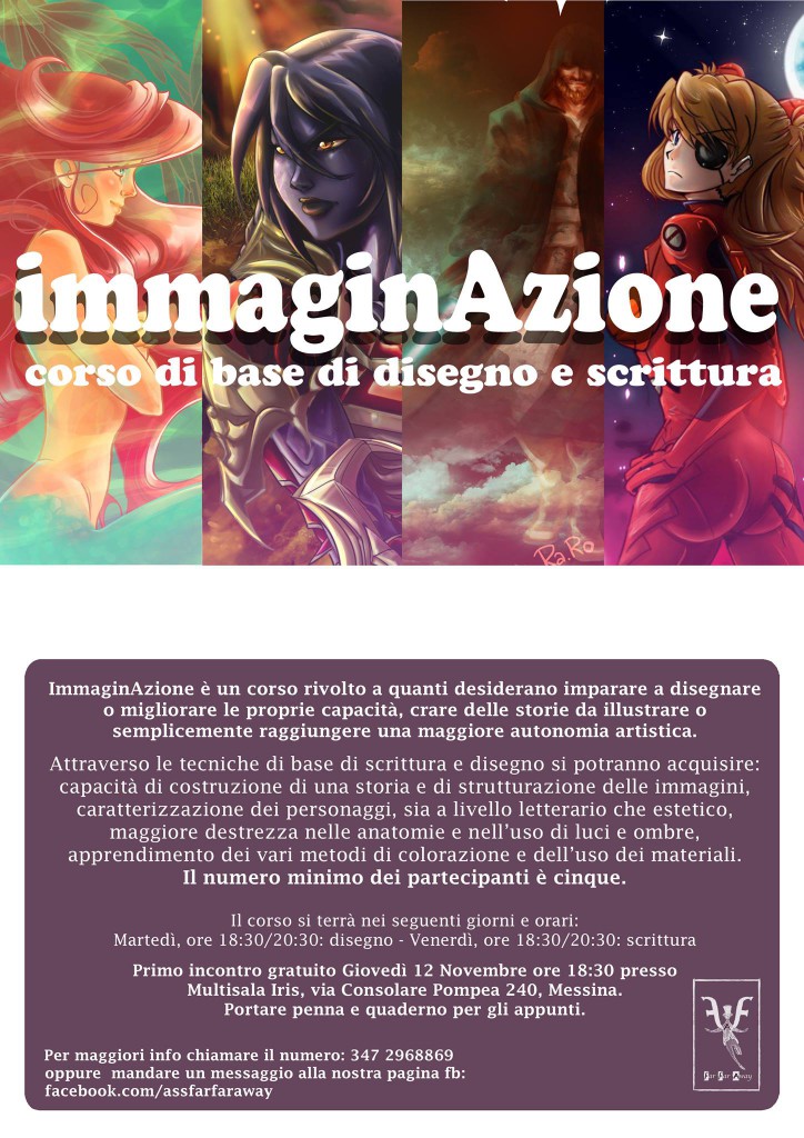 MESSINA – Corso base di disegno e scrittura all’associazione “Far FarAway”
