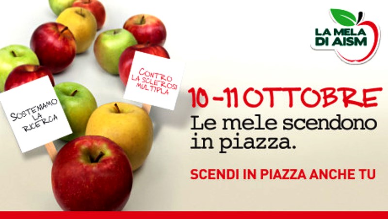 GESTI DI SOLIDARIETA’ – OGGI E DOMANI ACQUISTA LA MELA PER L’AISM