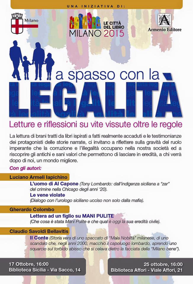 Luciano Armeli – “A SPASSO CON LA LEGALITÀ”