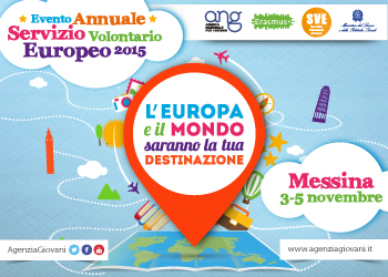 SERVIZIO VOLONTARIO EUROPEO –A Messina l’EVS AnnualEvent 2015