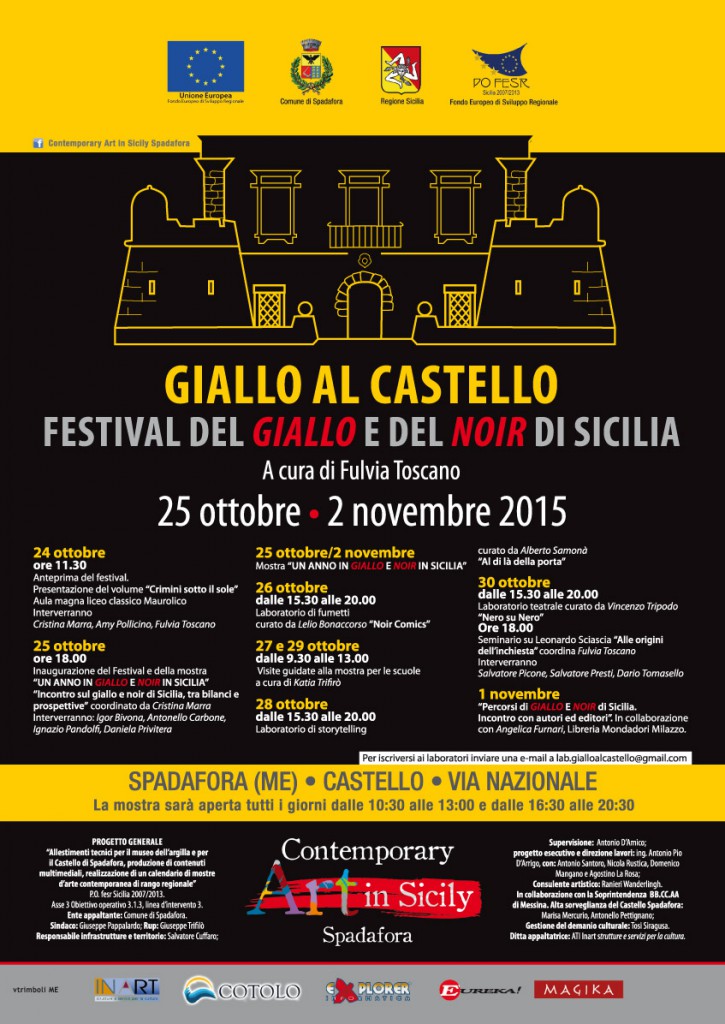 SPADAFORA – Inaugurata la manifestazione Giallo al Castello. Festival del giallo e del noir di Sicilia