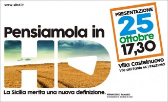 PALERMO – “Pensiamola in HD”, incontro a Villa Castelnuovo e presentazione nuovo movimento
