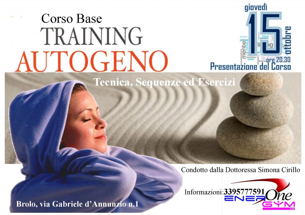 Training Autogeno – il 15 ottobre si presenta il primo corso a Brolo