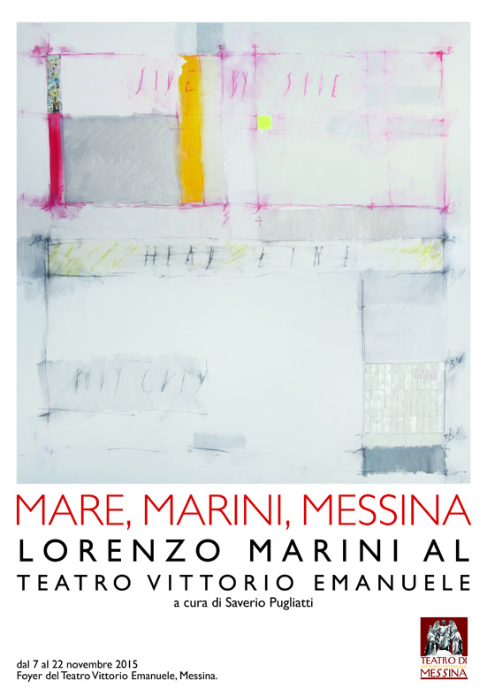 MESSINA – Teatro Vittorio Emanuele, oggi l’inaugurazione della personale di Lorenzo Marini