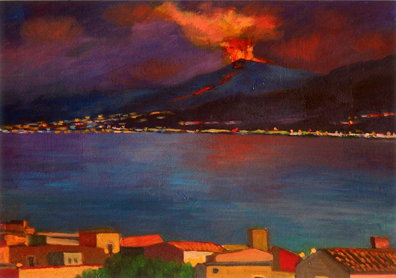MESSINA – Il pittore messinese Stefano Donato dona dipinto alla Galleria provinciale