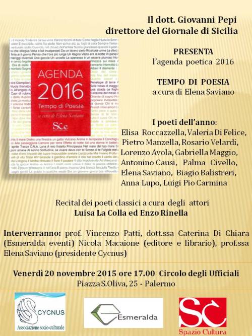 PALERMO – “Tempo di Poesia” al Circolo degli Ufficiali