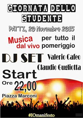 Studiando a Patti – Venerdì sarà “Giornata dello Studente”