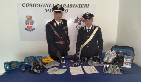 MILAZZO – Sgominata banda dei furti in appartamento. Denunciati 5 albanesi