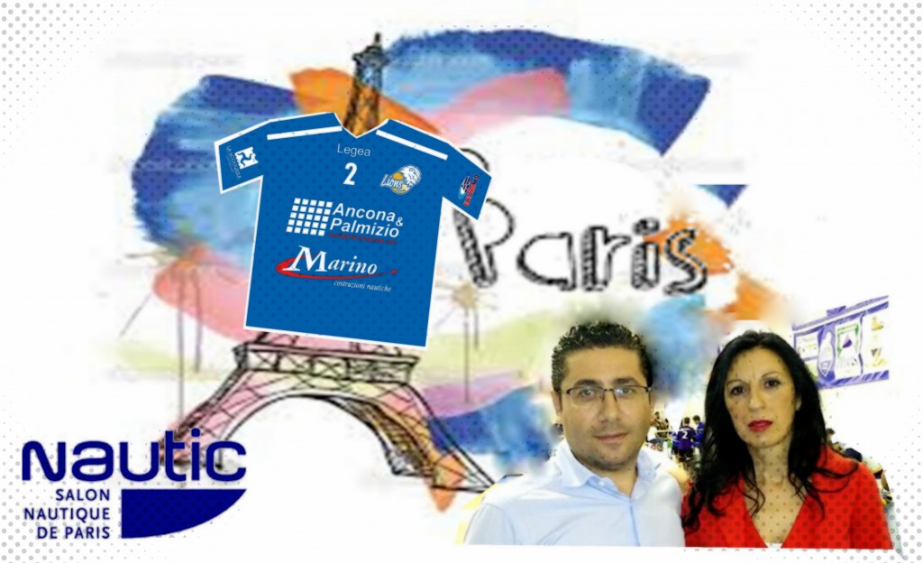 Sponsor e Sport – II colori della Volley Brolo sulla Tour Eiffel con il Cantiere Nautico Marino