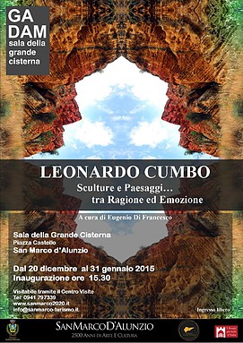 SAN MARCO D’ALUNZIO – Le opere di Leonardo Cumboesposte nella Sala della Grande Cisterna