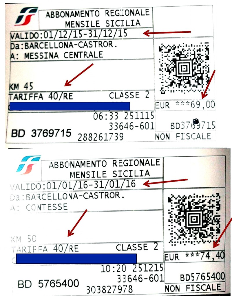 COMITATO PENDOLARI – Il regalo di Natale della Regione Siciliana a Trenitalia