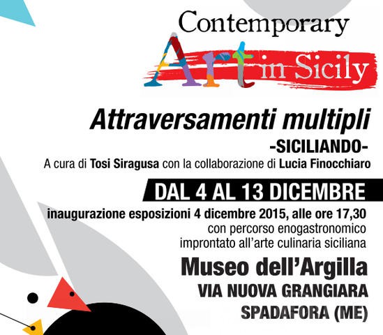 SPADAFORA – Inaugurato al Museo dell’Argilla “Attraversamenti multipli” – Siciliando