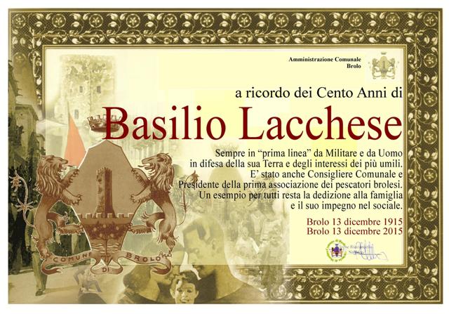 Basilio Lacchese – Le foto per i suoi cent’anni