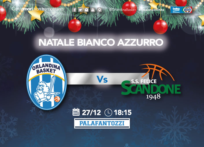 ORLANDNA BASKET – Il Natale è Biancazzurro!