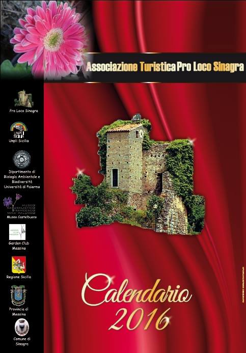 SINAGRA – Presentato il calendario 2016 della ProLoco