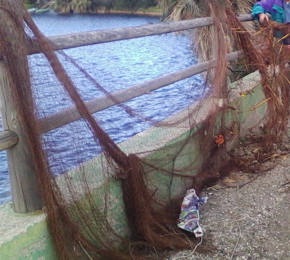 LAGO DI GANZIRRI – Sequestrata una rete utilizzata per la pesca di frodo
