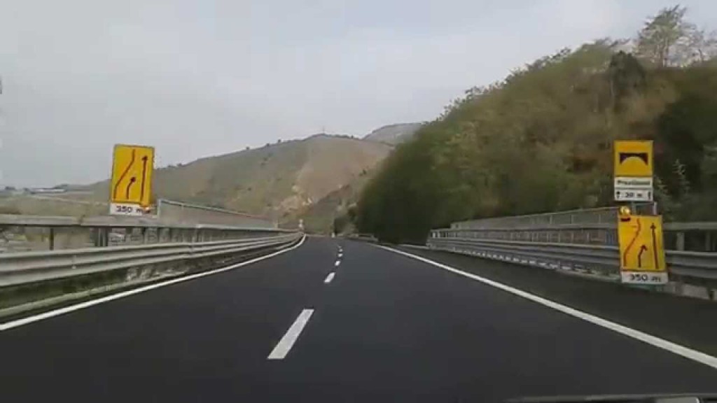 REGGIO CALABRIA – Autostrada A3 chiuse le rampe a Villa S.G. in entrambe le direzioni  il 17 gennaio
