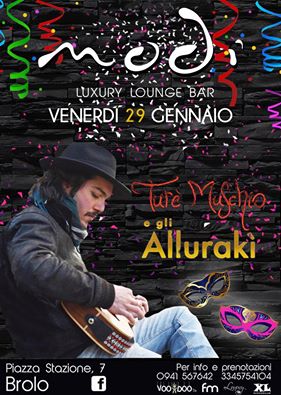 Modì Brolo – Turè Muschio e gli Allurakì  venerdì, ma già da oggi c’è aria di Carnevale