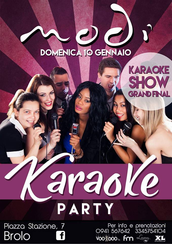 Karaoke – Domani la finalissima al Modì di Brolo
