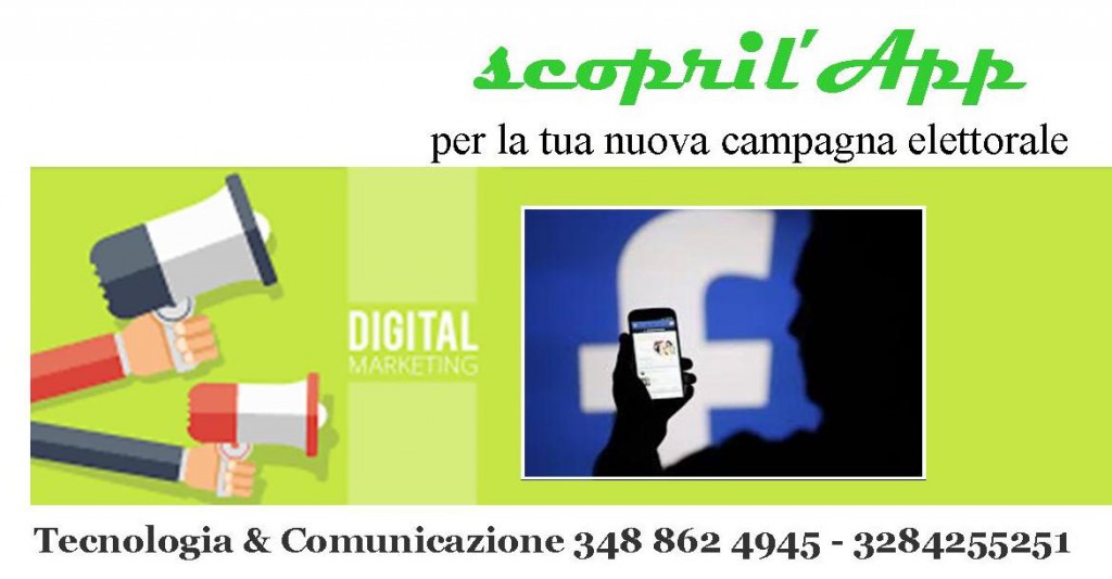 GA “Politica” – La campagna elettorale ai tempi delle app