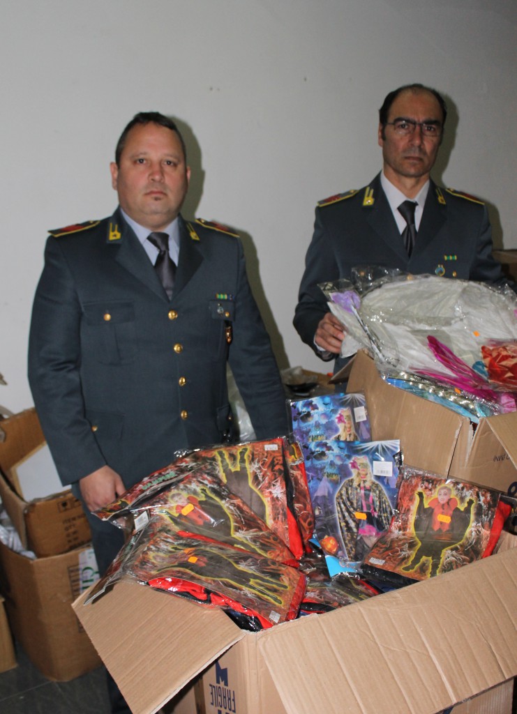 MILAZZO – Sequestrati 28.000 prodotti privi dei requisiti di conformità e sicurezza
