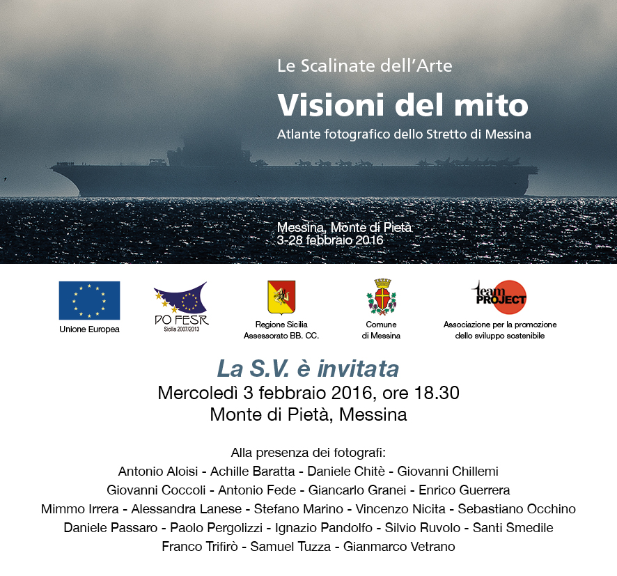 MESSINA – Domani l’inaugurazione di “Visioni del Mito”