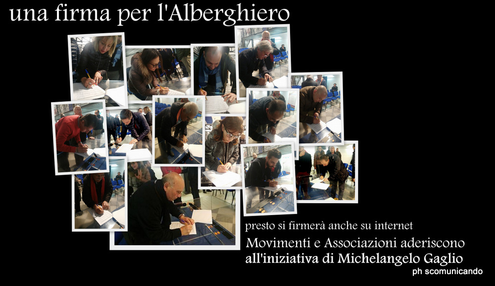 Una firma per l’Alberghiero – Ieri sera, a Brolo, l’incontro promosso da Michelangelo Gaglio