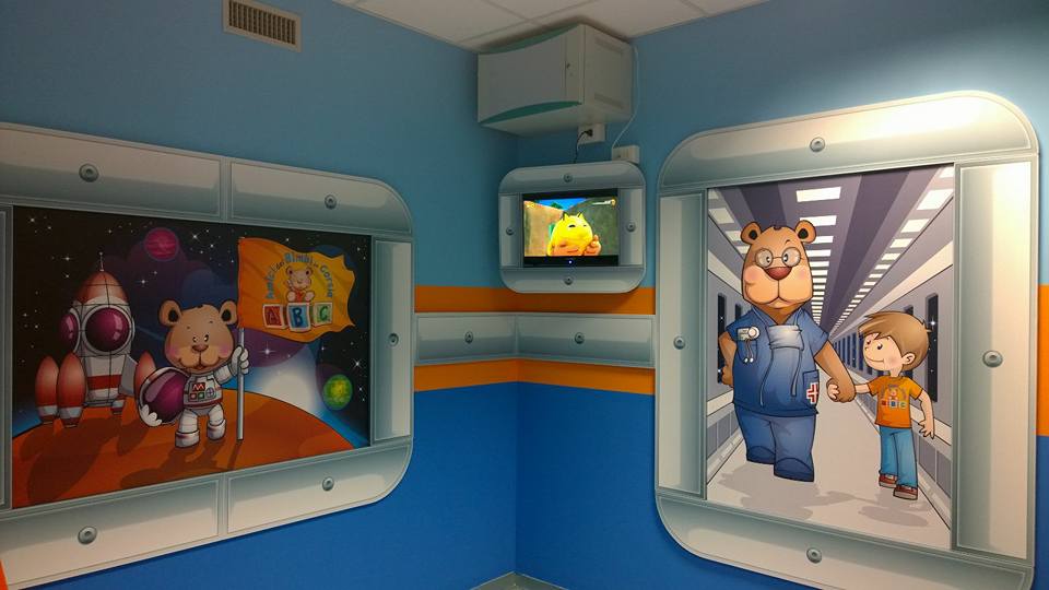 POLICLINCO MESSINA – Inaugurata sala d’attesa a Chirurgia pediatrica