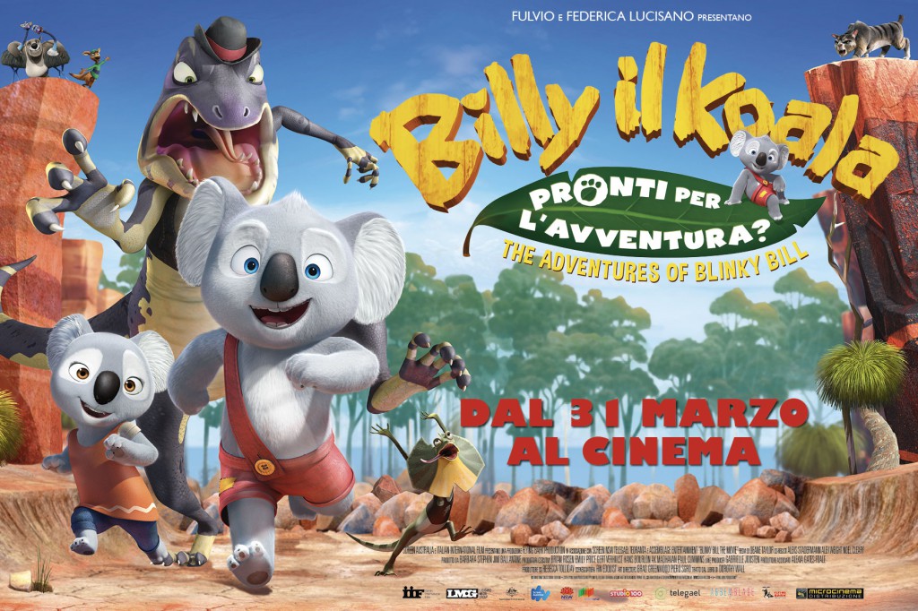 MESSINA – Le avventure australiane di “Billy il koala” arrivano da oggi nei cinema della città