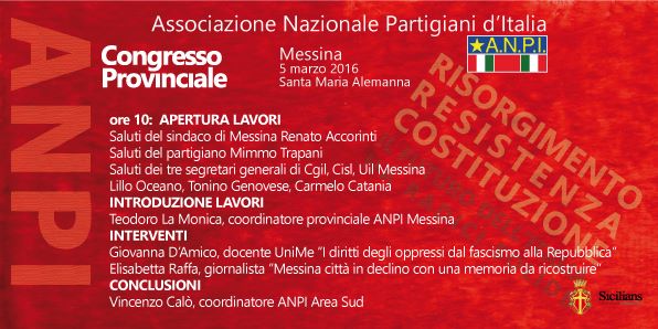ANPI – “Con i valori della Resistenza e della Costituzione, verso un futuro democratico e antifascista”