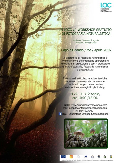 FOTOGRAFANDO –  A Capo d’Orlando, workshop gratuito di fotografia
