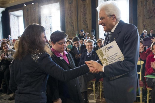 QUIRINALE – Giornata Nazionale delle persone con disabilità intellettiva