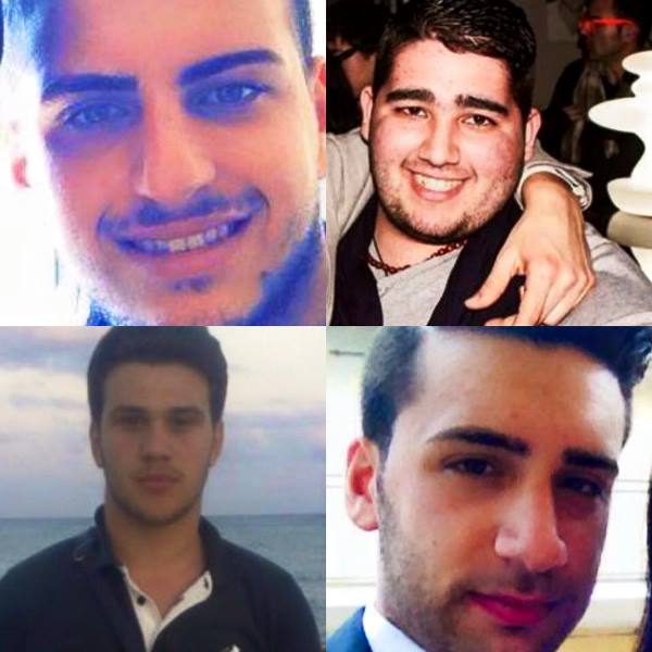 Aggiornamento Incidente 2 – Tragico incidente sull’A3, i nomi e foto dei 4 ragazzi reggini