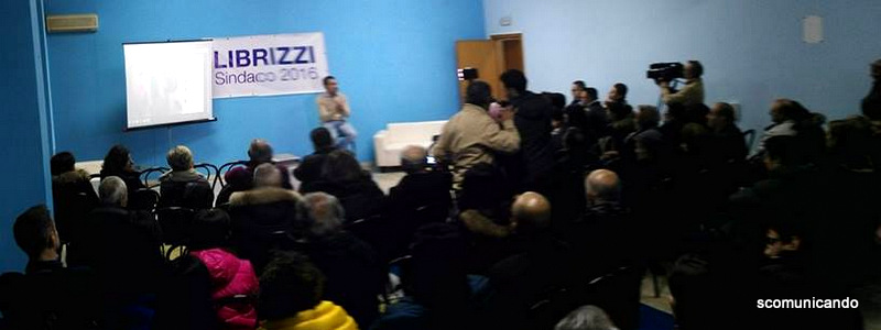 INCONTRI ELETTORALI – Salvatore Librizzi, a Capo d’Orlando, ha incontrato ieri, Stampa Supporter e Cittadini