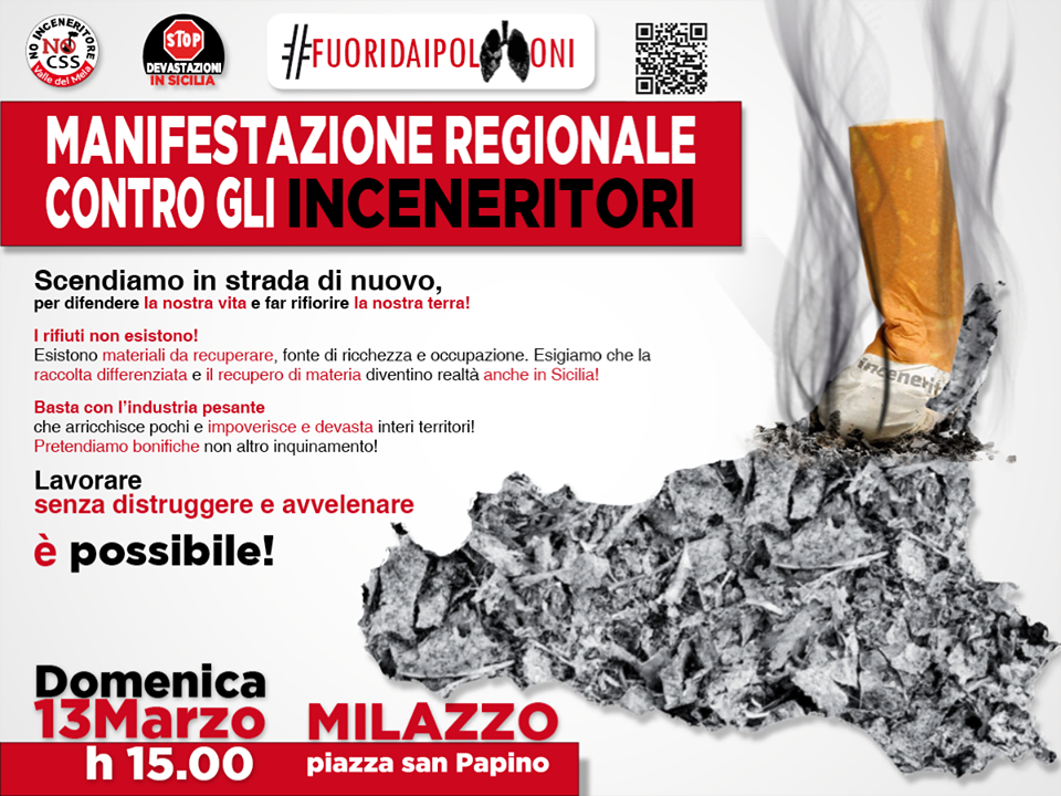 NO INCENERITORE – Dalla protesta alla proposta: agire subito per evitare il disastro