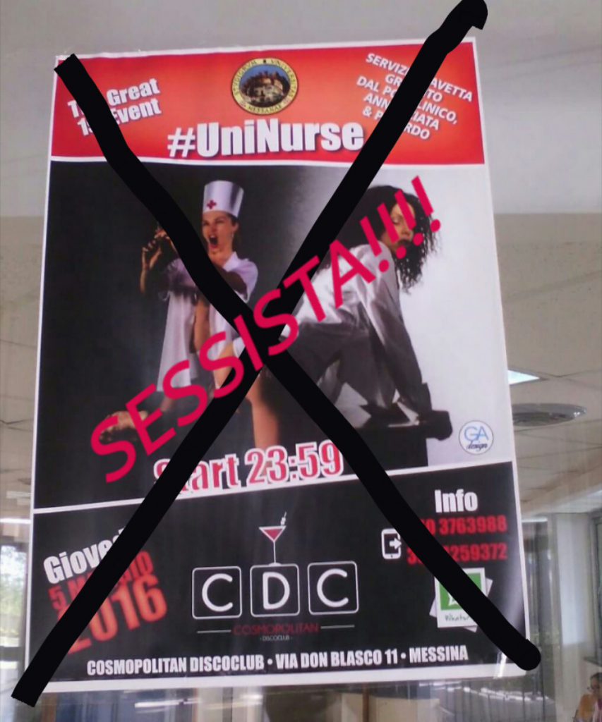 CMDB – #UniNurse quando il sessismo invade le nostre facoltà universitarie